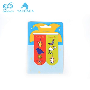 Factory price fancy gift bookmark custom Half magnet bookmark