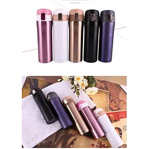 Factory Price Hot Water Bottle Qualified Stainless Steel Vacuum Flask Wholesale in-Stock Vacuum Cup Gift