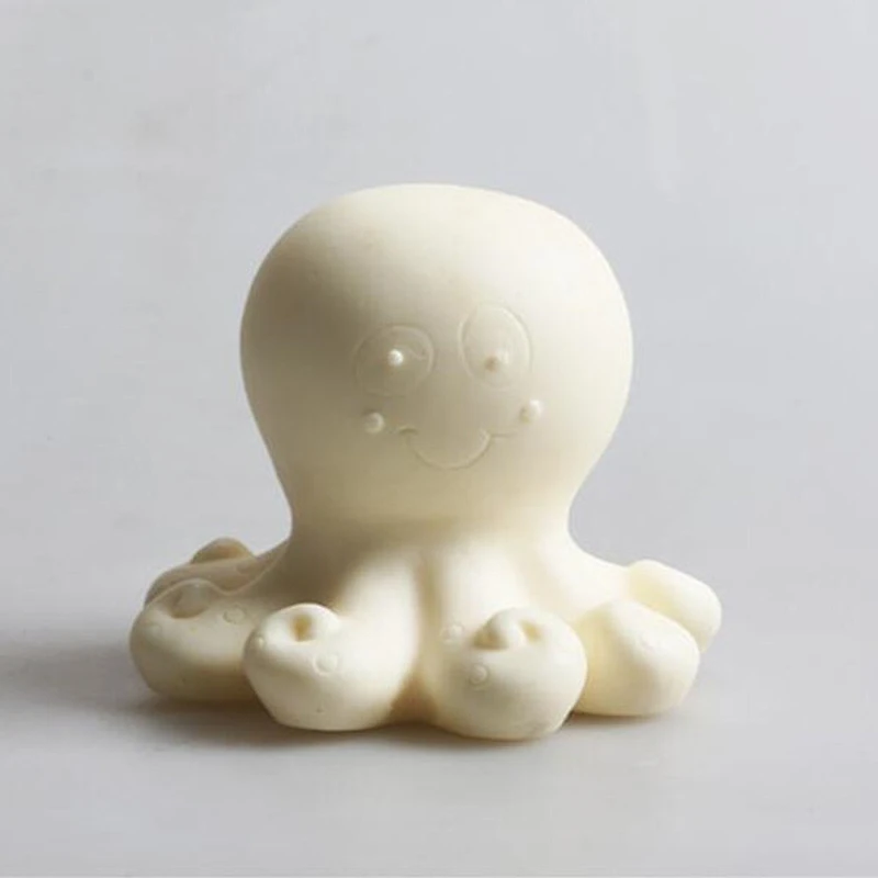 octopus shape 3D silicone soap mold