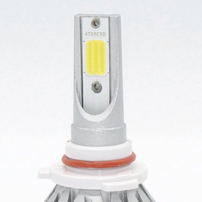 Lightech Cheap IP67 C6 HB3 H10 COB Car Lights Auto LED Headlight 9005 Bulbs