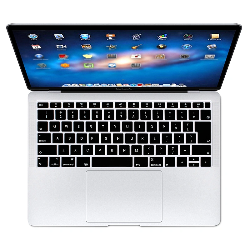 custom silicone keyboard cover JP English Keyboard Protector Skin for MacBook Air 13 inch with pro Retina Display 2018 Newest