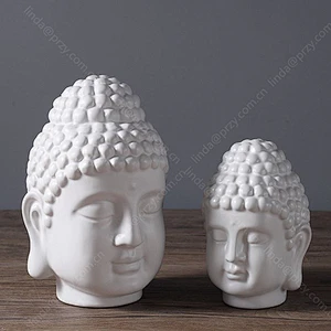 Buddha head Storage pot silicone mold Concrete buddha statue molds for cement Craft