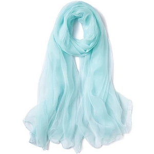 Hot Selling Custom Design white silk scarf for painting