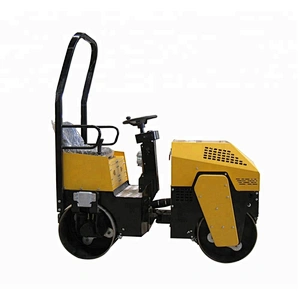 1 ton wheel loaders full hydraulic YFR-880 Vibrator double Road Roller