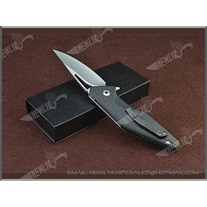 G10 Handle Survival Tactical D2 Knife Folding Pocket Knife