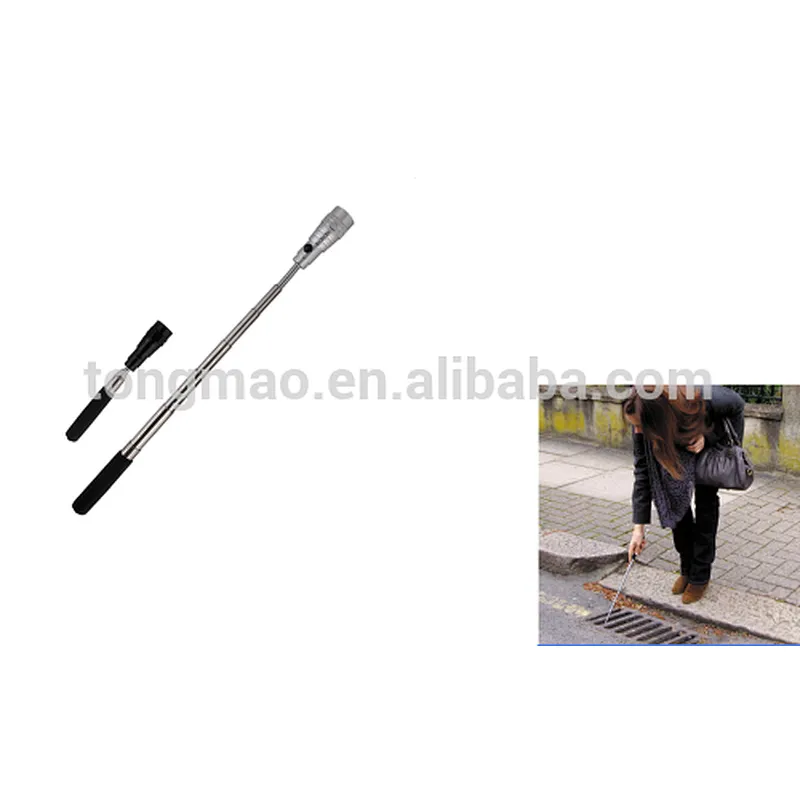 Extendable Handheld LED Torch With Flexible Magnetic pick up tool