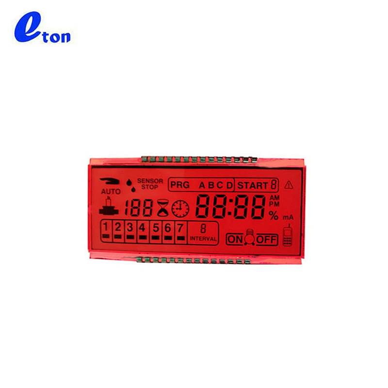 small matrix water meter lcd display