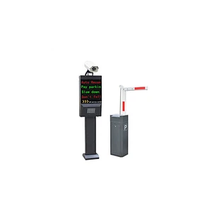 Automatic License Plate Recognition Barrier Gate Car Parking System for Parking Management