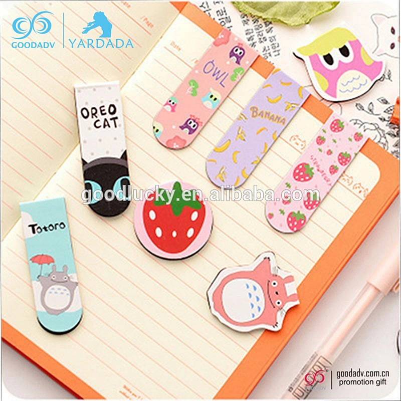 wholesale kids magnetic bookmarks for books print bookmark magnet Custom design only