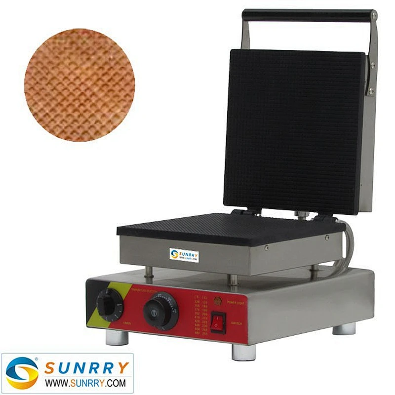 Single head electric mini cake maker waffle making machine price