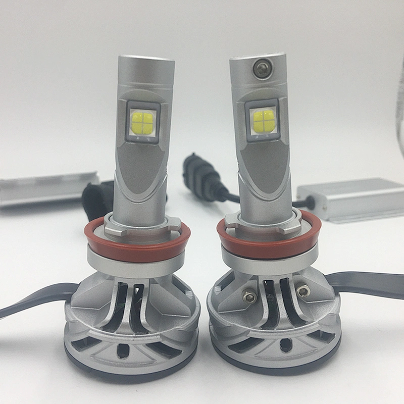 DC12-24V auto light parts L8 7000lm XHP70 h8 h9 h11 led headlight with 36 months warranty