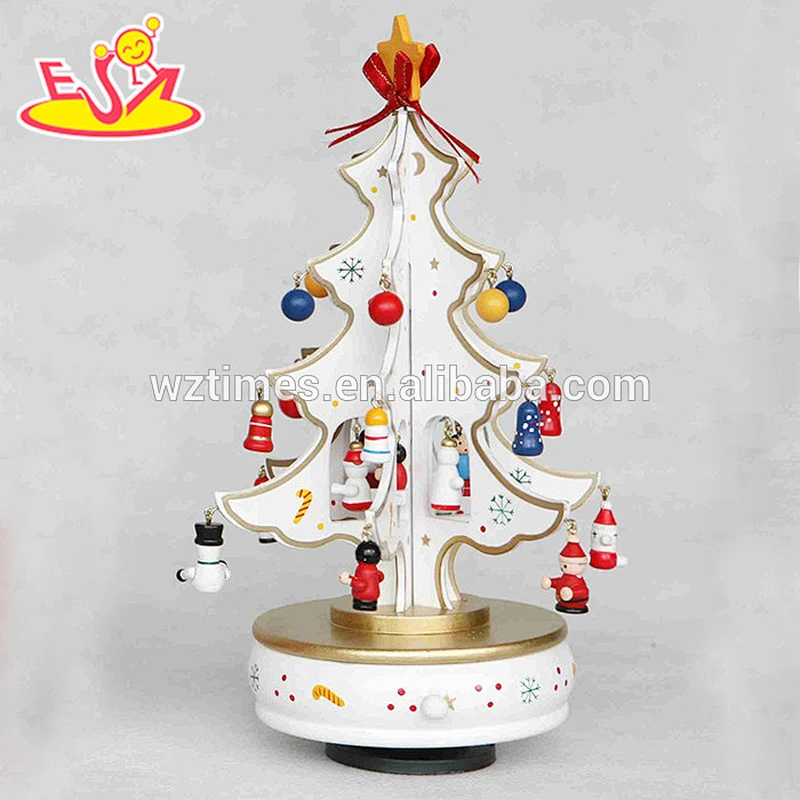 wholesale baby wooden christmas music box fashion kids wooden christmas music box wooden christmas music box W07B007B