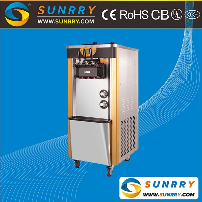 Buffet restaurant soft ice cream vending machine business in ice cream with big capacity