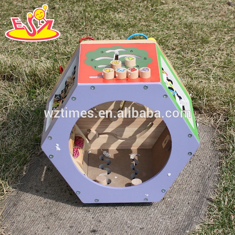 2018 Großhandel Baby Holz Abakus Perlen lustige Kinder Holz Abakus Perlen Verkauf Kinder Holz Abakus Perlen W12D047