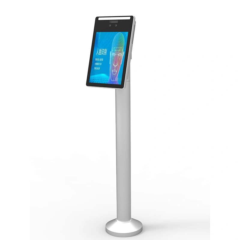 Door Turnstile Access Control Facial Recognition Device with IP Camera