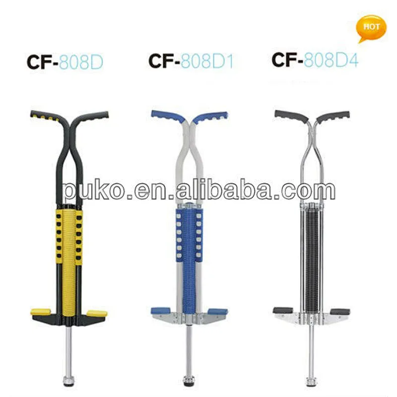 children jumping stilts pogo stick muscle roller stick