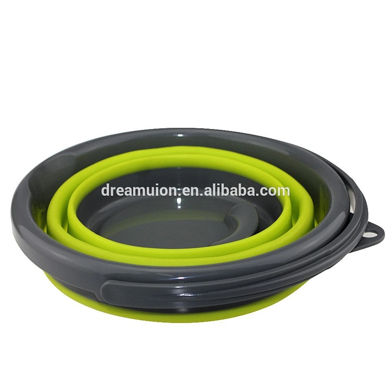 Foldable Folding Retractable Collapsible Silicone Water Bucket 5L,10L Fishing Tackle