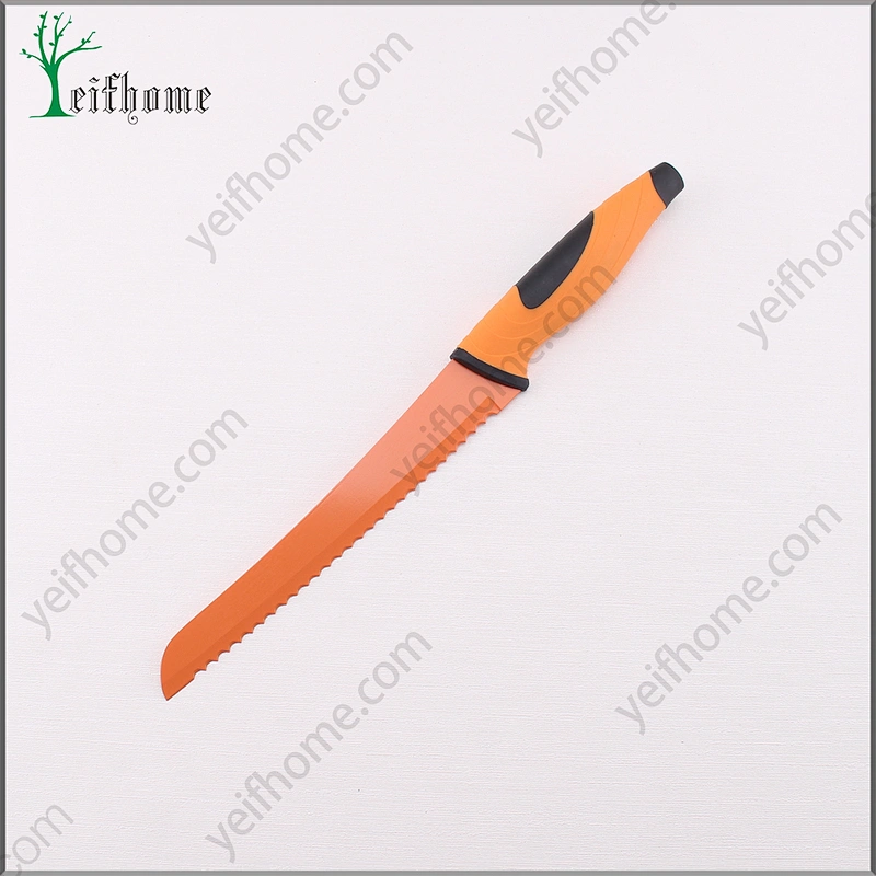 High quality stainless steel 5 pcs non-stick coating knife set