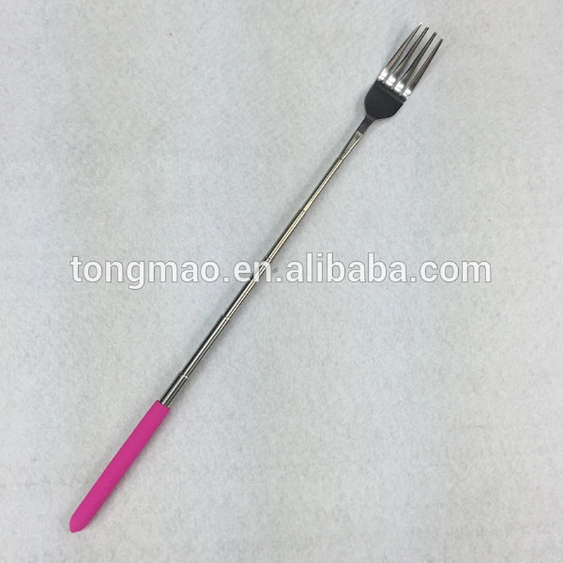 Stainless steel Telescoping Extendable Marshmallow Barbecue forks