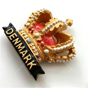 European Denmark crown Fondant cake decoration molds handmade Silica gel aroma stone mold