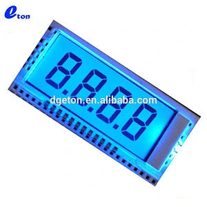 7 Segment LCD screen display