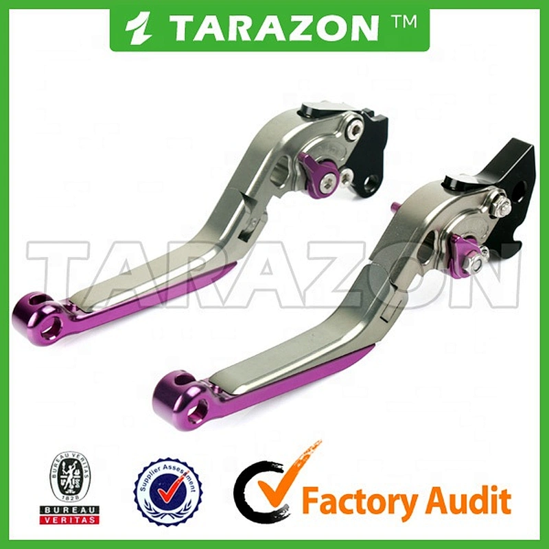 Motorcycle Hypermotard 1100 CNC Billet Adjustable Folding and Extendable Aluminum Brake CLutch Lever