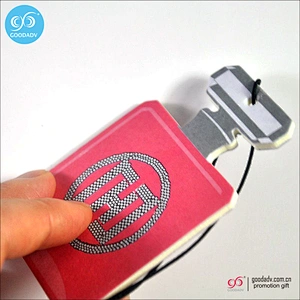 paper card hanging designer air freshener