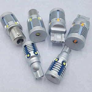 White S25 P21W 1156 auto LED bulbs T10 2 years warranty