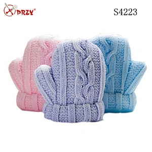 S4223 PRZY gloves 3d silicone Soap mold mitten silicone mold silicone candle mold