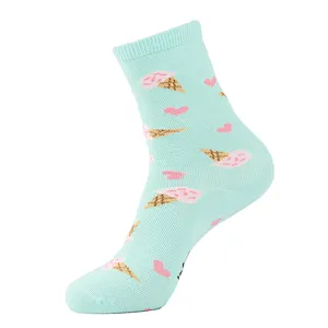 High quality fashion novelty art for couple funny colourful cotton happy children socks