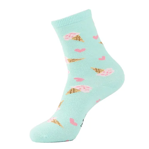 High quality fashion novelty art for couple funny colourful cotton happy children socks