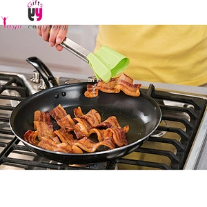 Heat Resistant Stainless Steel Handle Kitchen Silicon Spatula For Cooking