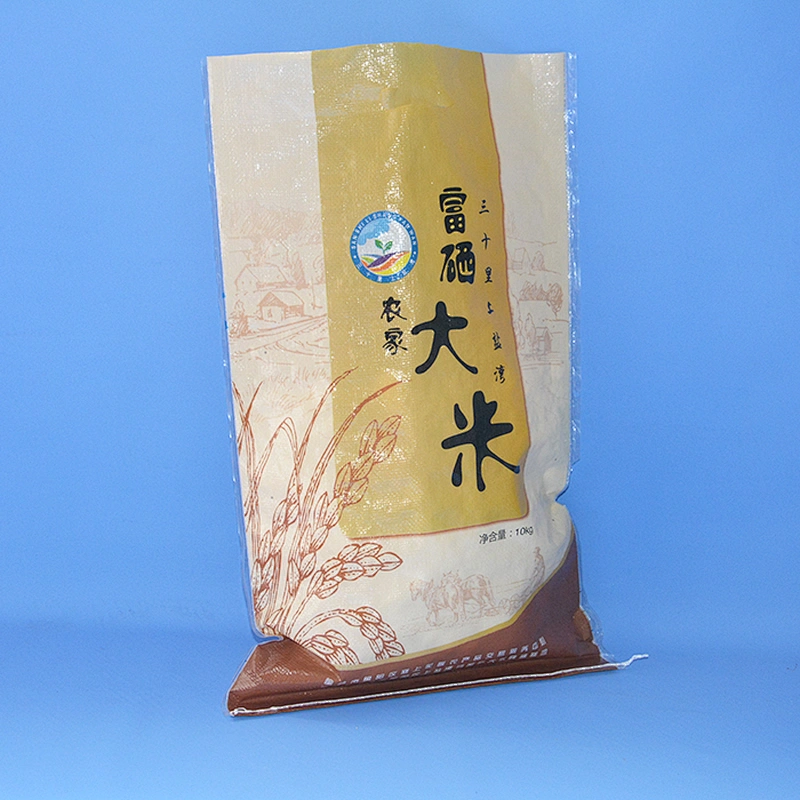 Custom order design full color printed pp woven wheat flour packaging bag 25kg 50kg