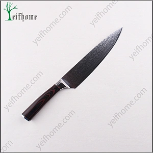 High Quality Lasting damascus kitchen knife