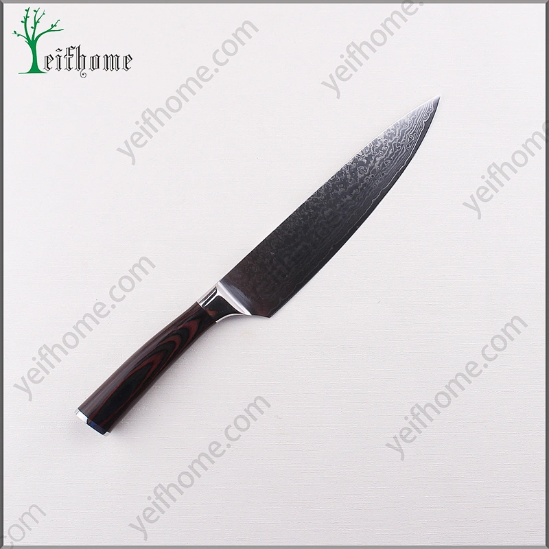 High Quality Lasting damascus kitchen knife