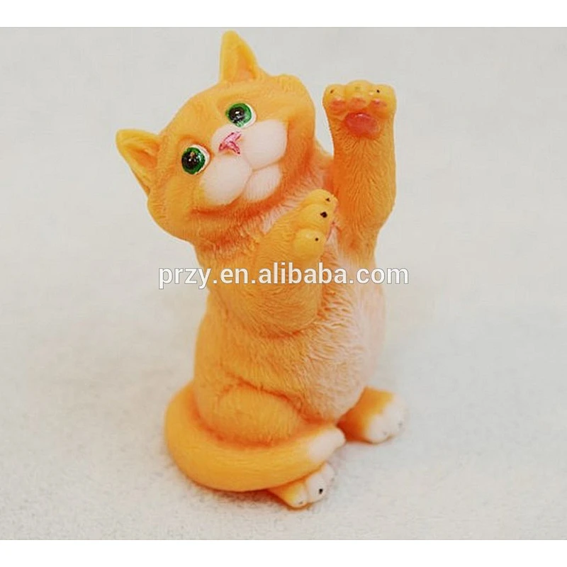 PRZY Cat Silicone mould cartoon mold DIY handmade silicone soap mold