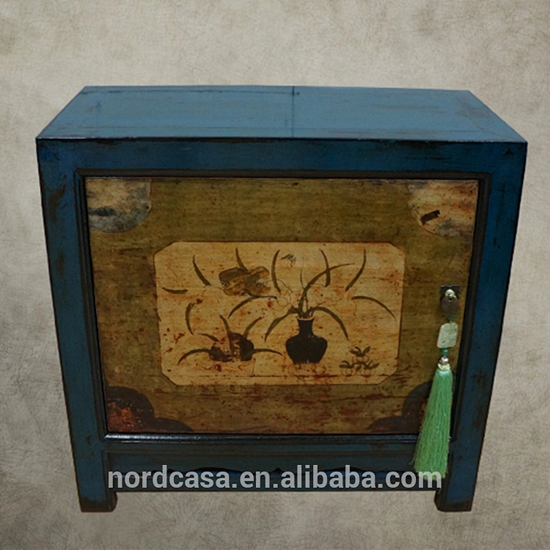 Mongolian wood End Table