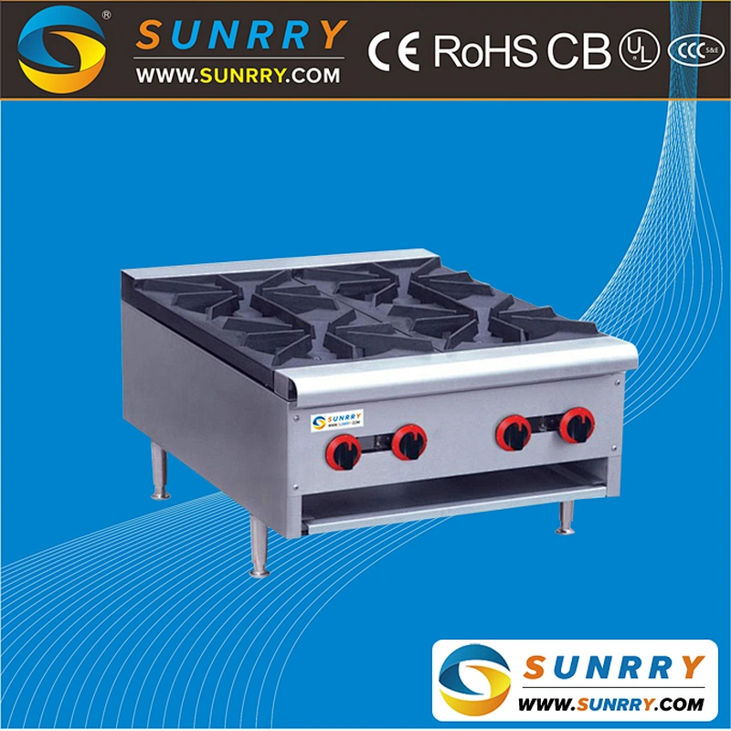 Commercial equipment built-in portable 4 burner freestanding gas stove cooker temperature control valve for sale