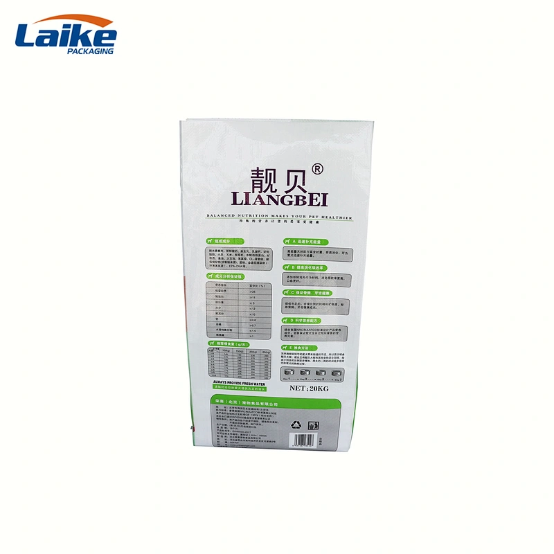 Professional factory production  pigeon feed chicken dog food pp woven bag 10kg 20kg 50kg