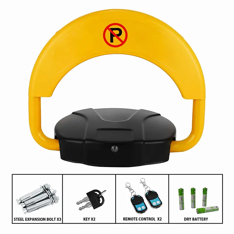 Automatic remote control car parking lock