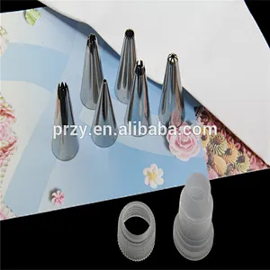 t083 High quality stainless steel piping bag set , cake decorating tools