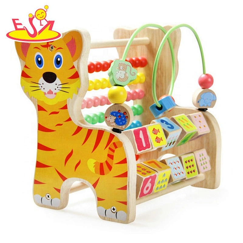 2019 New arrival busy bench wooden kids development toys for wholesale W12D159