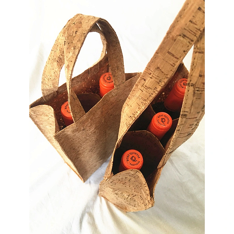 Cork Tote Bag Wine Bag