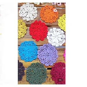 Factory Sales Customised Round full color mug mats