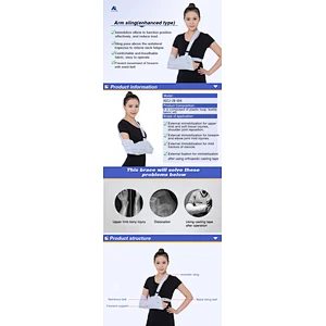 China Supplier Orthopedic Medical Arm Sling Universal CE FDA ISO