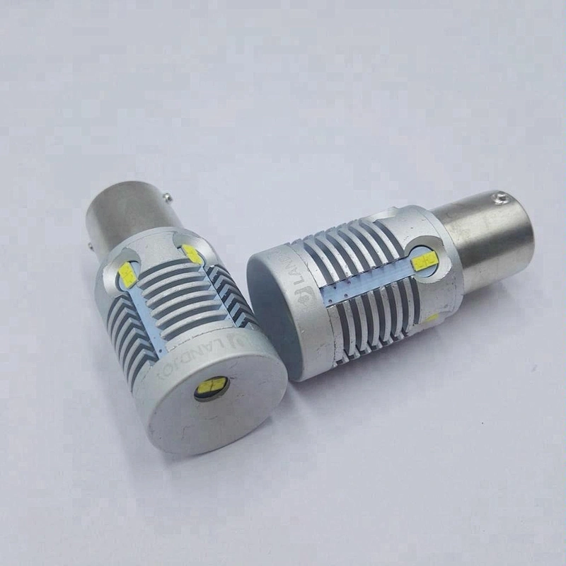 2018 Newest Amber yellow S25 P21W 1156 auto LED bulb T10