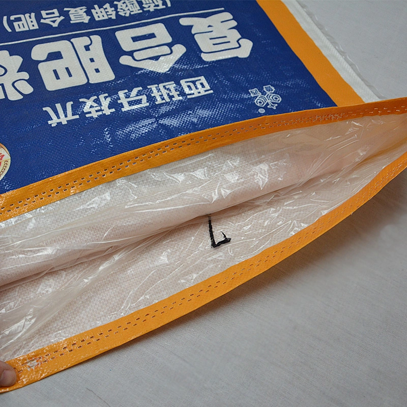 High quality printing pp woven fertilizer packaging bag with lining for farm,plant