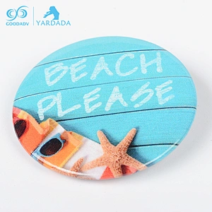 Promotional Oem Button Badges Cheap Fashion Design Custom Round/square Tinplate Badge Pin For Souvenir