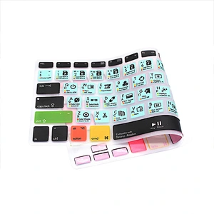 davinci Resolve Russian Custom Silicone Keyboard Protector For macbook pro skin For Macbook Pro Retina Display