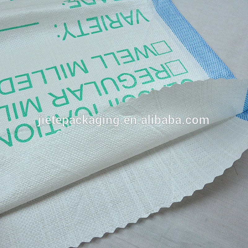 Cheap 25kg 50kg white plastic pp woven powder bag for sand,sugar,rice,feed,cement,flour